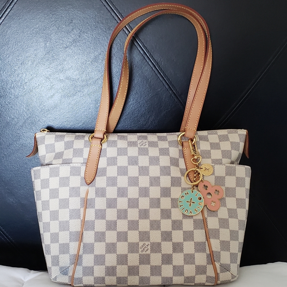 Bag only* Louis Vuitton Totally PM Damier Azur